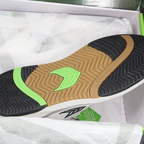 NEW Cariuma UBA Leather Sneakers, White Premium Leather/Gum & Ice, Mens 12.5 - Picture 7 of 7